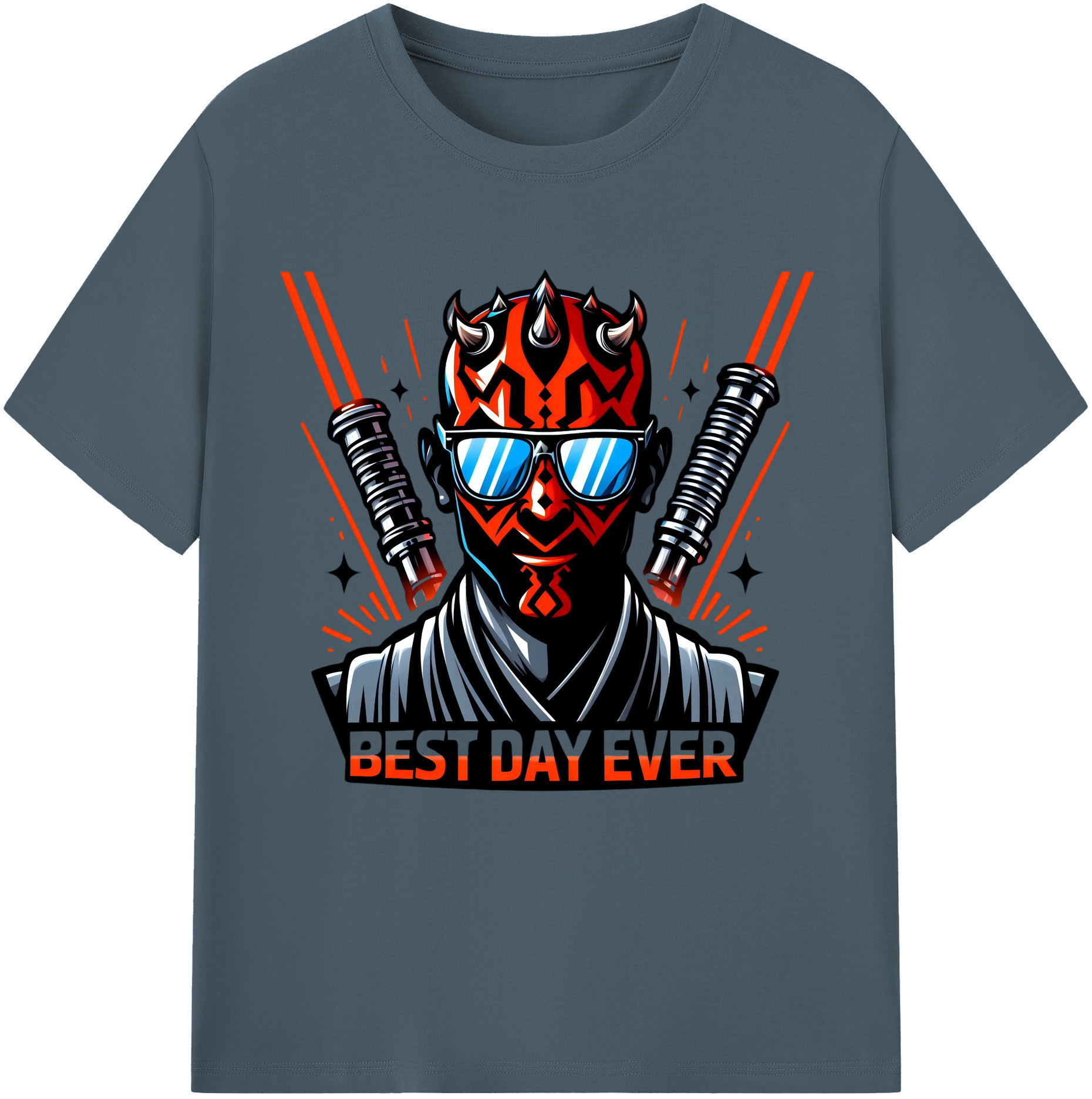（画像用） スター・ウォーズ Star Wars 綿100％半袖Tシャツ（フロントプリント）
